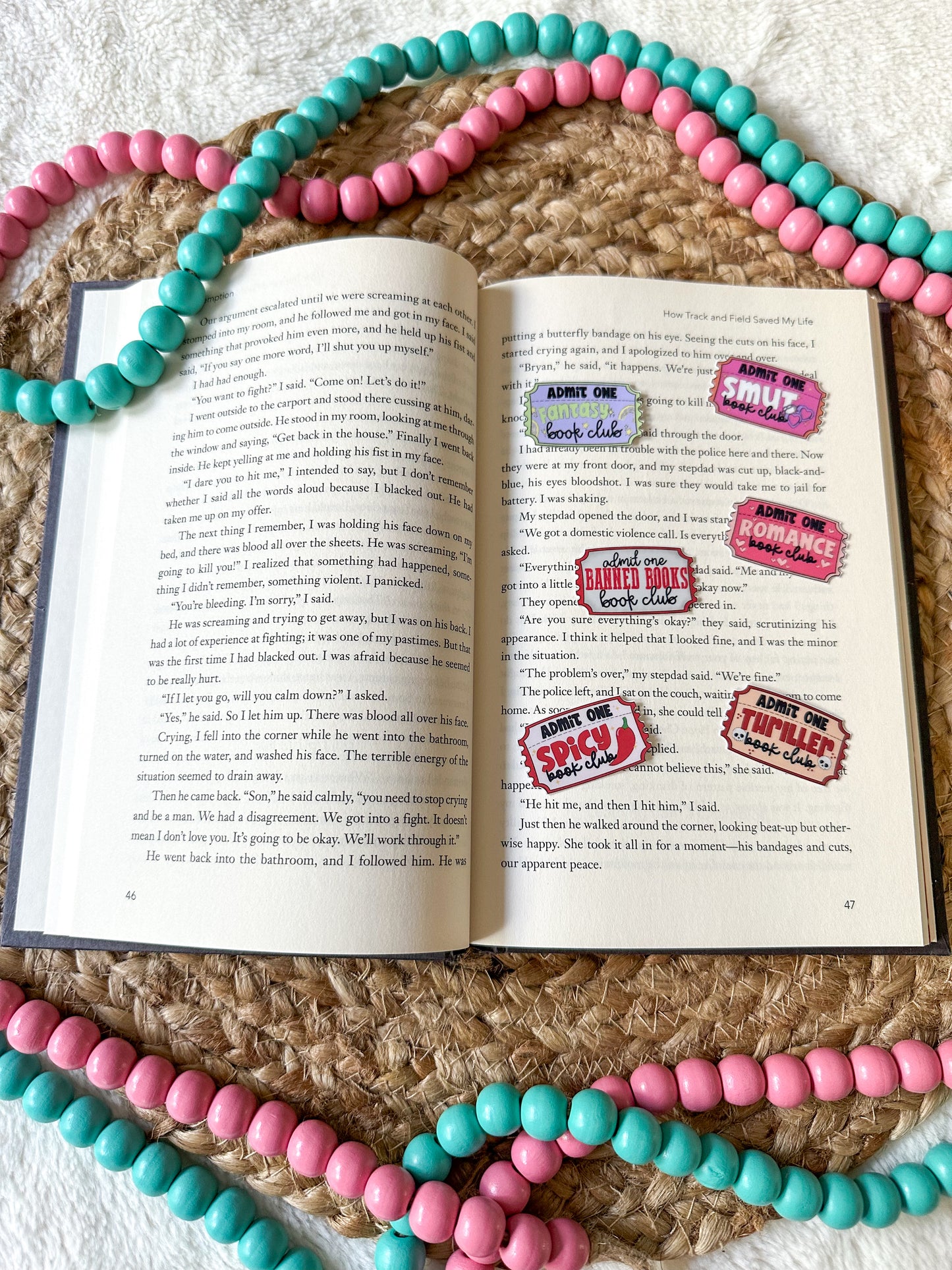 Mini Trope Ticket Stickers