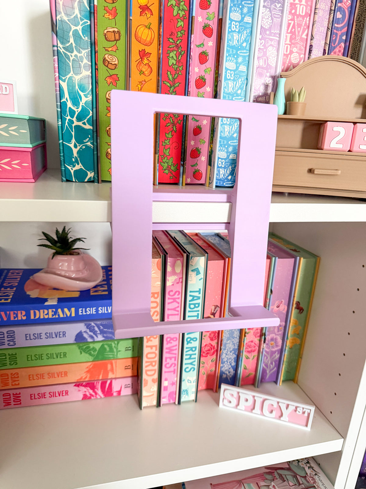3D Printed Floating Book Display Attachment | Bookshelf Decor | Billy Bookshelf Add On