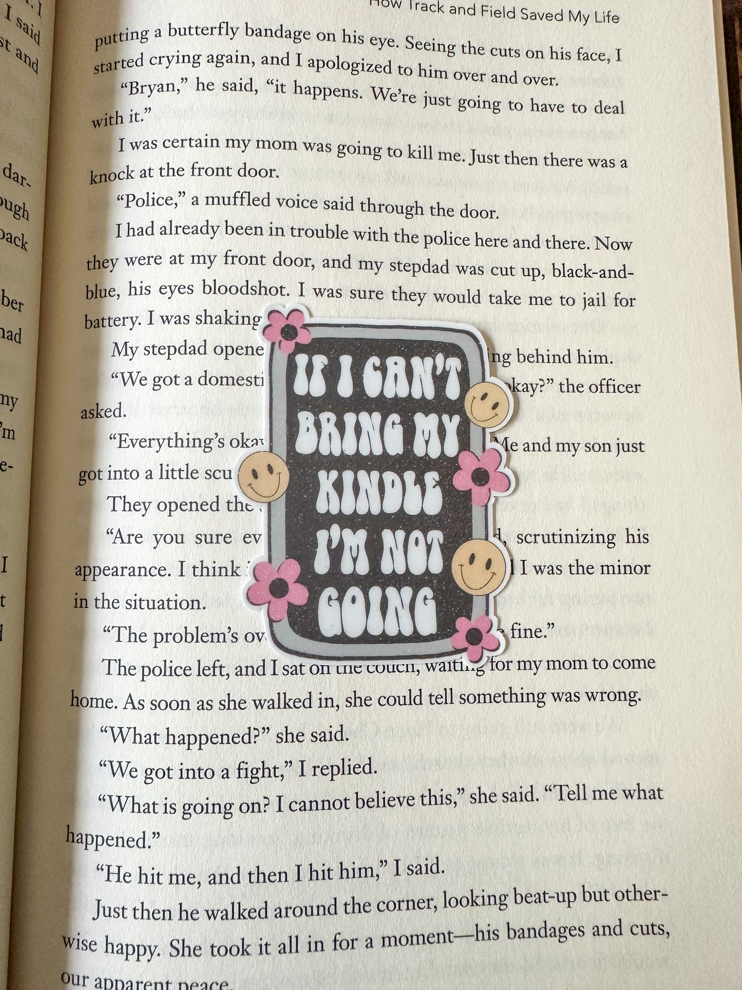 If I Can’t Bring My Kindle I’m Not Going Sticker